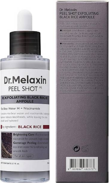 Dr.Melaxin Peel Shot Glow Rice Peeling Ampoule | Daily Gentle Exfoliating Care for Face & Body | Korean Skincare