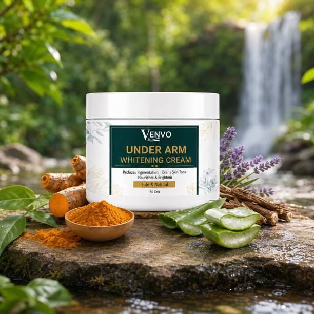 venvo Underarm Whitening Cream|Softens Underarm Skin|black Skin brightening Lightening Cream