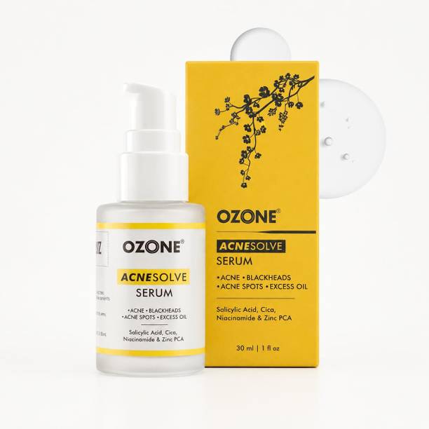OZONE AcneSolve Serum 1% Salicylic Acid & Niacinamide for Acne|