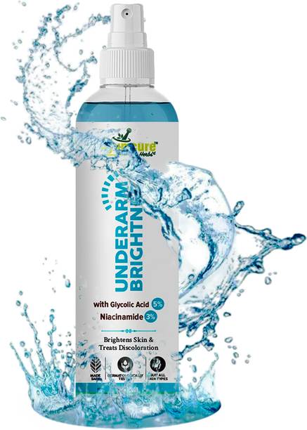 Ayumcure Underarm Brightening Spray for Men & Women | Niacinamide & Glycolic Acid Blend