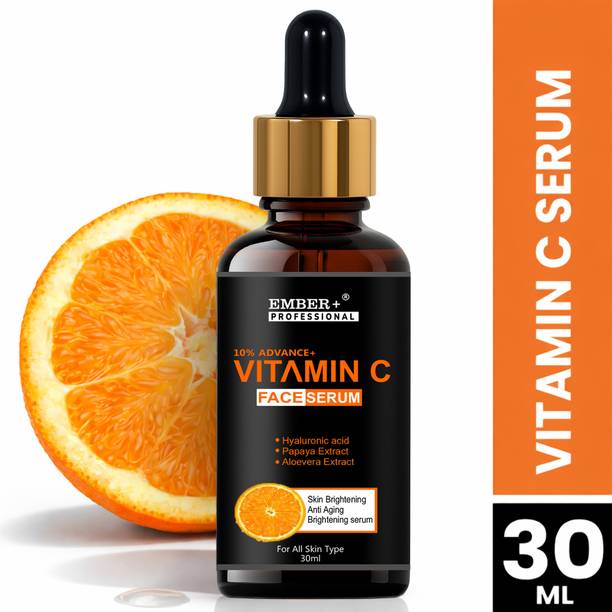 Ember +Professional 10% Vitamin C Face Serum-Brightens & Reduces Dark Spots