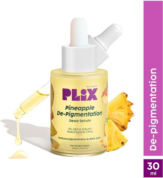 The Plant Fix Plix 2% Alpha Arbutin Pineapple Serum for Pigmentation & Dark Spot Reduction