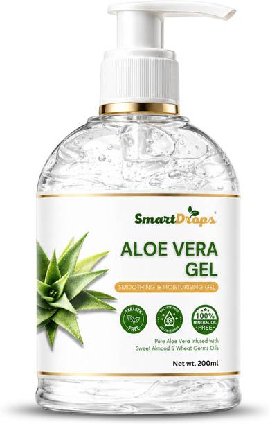 smartdrops Pure Aloe Vera Gel Multipurpose Beauty Gel for Skin and Hair