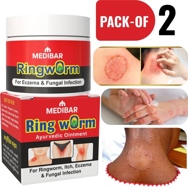 medibar Itching Anti fungal cream - for Ringworm, itching, Eczema & Fungal Infection Best Fungal Cream (Pack of -2)