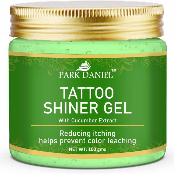 PARK DANIEL Tattoo Shiner Gel with Cucumber Extract Sooths Skin Pack 1 of 100 G