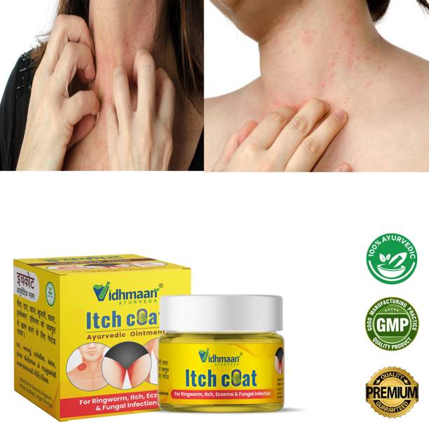 vidhmaan ayurveda Ayurvedic ItchCoat Anti fungal Malam for Ringworm, itching, Eczema