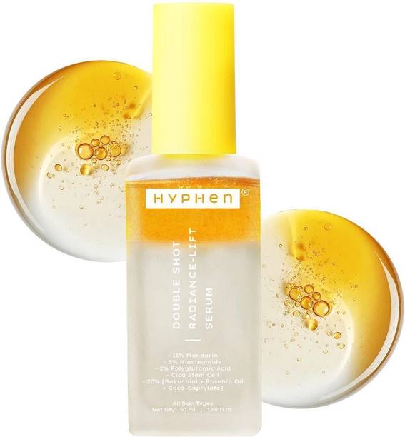 HYPHEN Double Shot 18% Brightening + 20% Collagen Face Serum | Fade Dark Spots