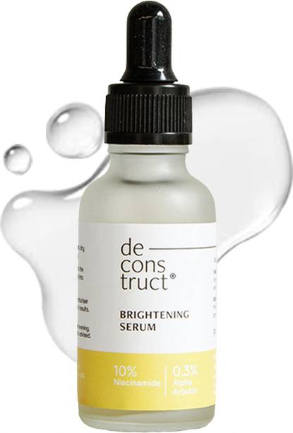 deconstruct Brightening Serum with 10% Niacinamide & Alpha Arbutin,Brightens Skin & Reduces Tan
