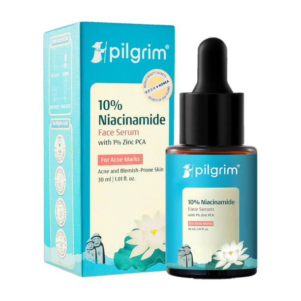 Pilgrim 10% Niacinamide Face Serum for Men and Women|Reduce Acne Mark|Bright Skin