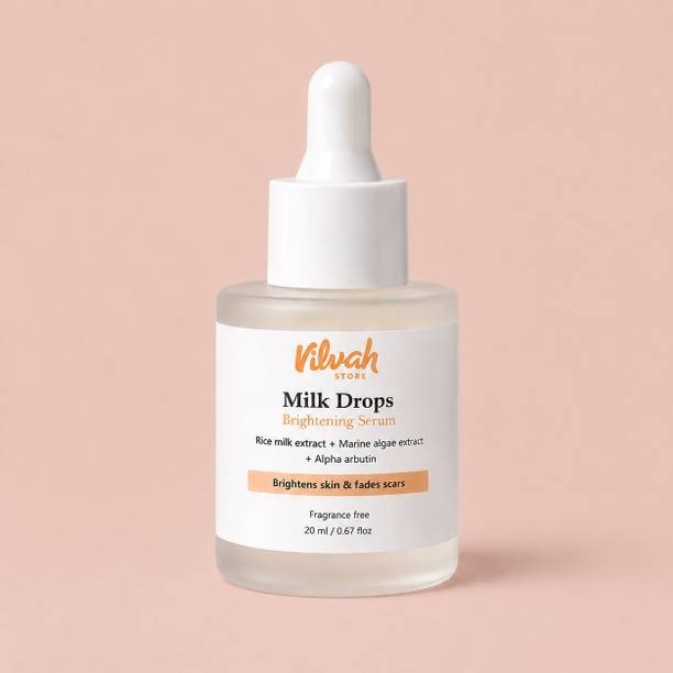 CEVLON Milk Drops Brightening Serum Rice Milk Extract & Alpha Arbutin | Dark Spot & Pigmentation Care