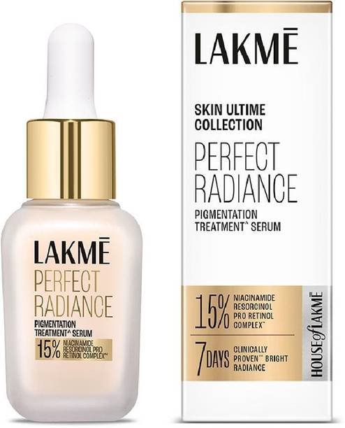 Lakmé Perfect Radiance Serum with 15% Niacinamide Resorcinol Pro Retinol Complex