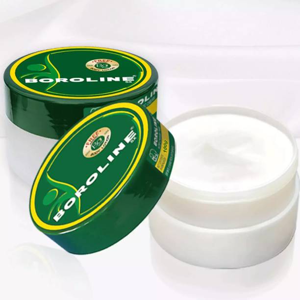 BOROLINE Antiseptic Skin Care Cream, Soften & Repair Dry Lips, Cracked Heels, Pack of 2