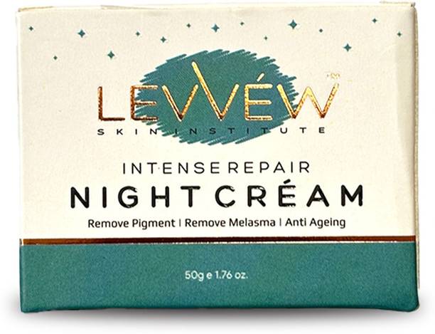 Levvew Night Cream, Brightening & Evening Skin Tone, Anti-Dullness Formula