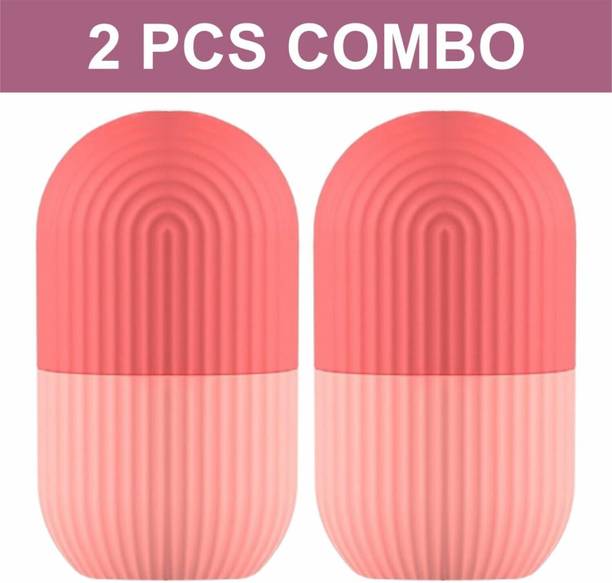 ARZAQ 2 Pcs facial ice roller reusable | ice massage roller | ice cube roller