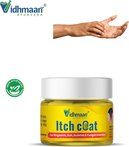 vidhmaan ayurveda Ayurvedic ItchCoat Anti Infection Malam for-All Type Skin,Ringworm-Eczema