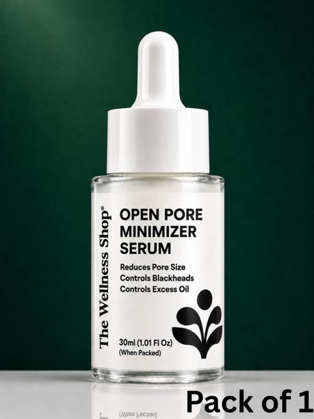 The Wellness Shop Open Pore Minimizer Face Serum Toner with Niacinamide for Tightening Skin