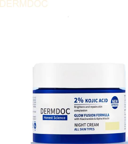 DermDoc Kojic Acid Night Cream – Hydrating Anti-Pigment Cream