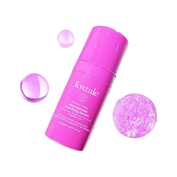 फॉक्सटेल 12% Niacinamide Serum with Azelaic Acid|Reduce acne, marks in 14 days