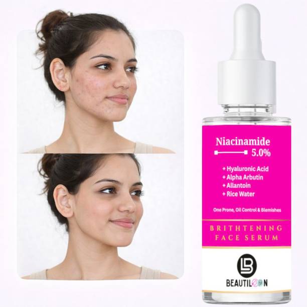 beautiloon Niacinamide Serum for Oily Skin | Dark Spots Removal, Skin Brightening & Pore Tightening Face Serum