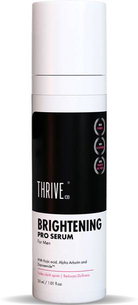 ThriveCo BRIGHTENING PRO SERUM For Men with Kojic acid, Vitamin C & Diacnemide™