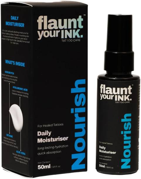 Flaunt Your Ink Tattoo Moisturizer for Long Hydration & Fade Protection (50ml)
