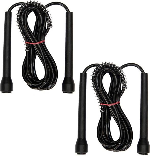 Resh Pack of 2 Pcs (Black) स्किपिंग रोप
