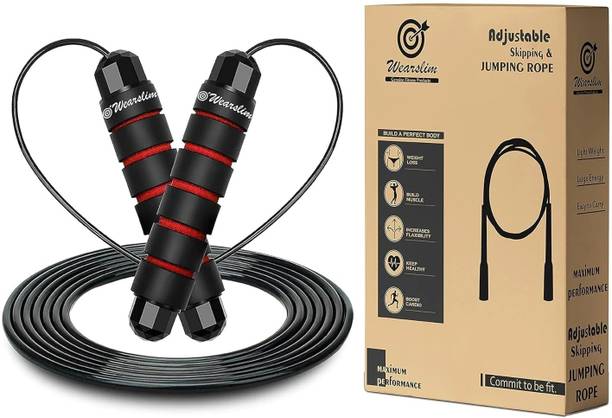 Wearslim Rapid Speed Jump Cable and Foam Handles Ball Bearing Skipping Rope