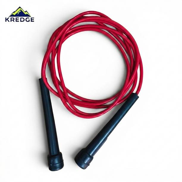 KREDGE Skipping Rope for Men and Women Jumping Freestyle Skipping Rope Speed Skipping Rope