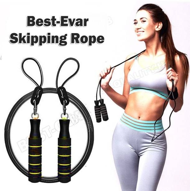 Best-Quality-Hub Adjustable skipping rope for women or man kids skipping ropes length adjustable Freestyle Skipping Rope