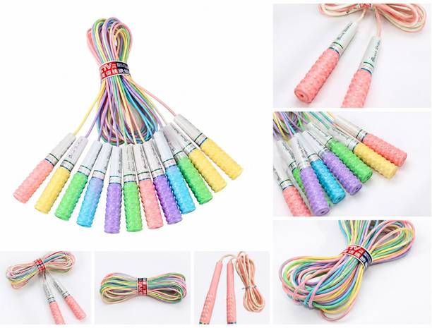 HAPANI HOME Premium Multi-Color Skipping Rope Combo Pack | Adjustable Tangle-Free Jump Rope Freestyle Skipping Rope