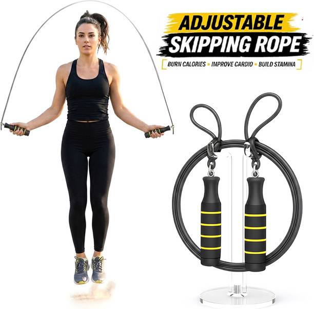 BQH Skipping Rope Adjustable Exercise to Unleash your Potential Ball Bearing Skipping Rope