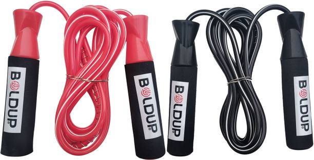 BOLDUP Jumping Rope With Adjustable Height Speed Girls, Boys, for Exercise Combo Ball Bearing Skipping Rope