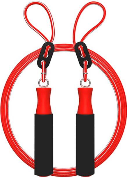 AJRO DEAL Fitness Jumping Skipping Rope Ball Bearing Skipping Rope स्किपिंग रोप