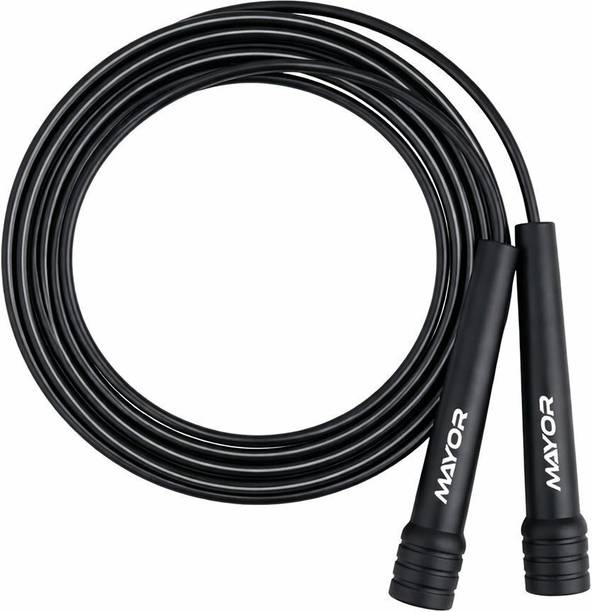 MAYOR Fitness Adjustable Skipping Rope Tangle Free Jumping Rope For Men Women & Kids Freestyle Skipping Rope