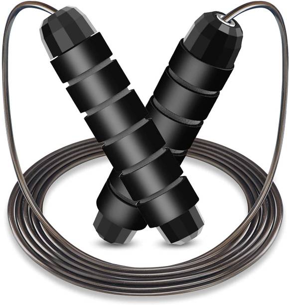 IAMALOT Screw-Free Design Skipping Rope Fitness PVC Jump Rope (3 Mtr) Freestyle Ball Bearing Skipping Rope