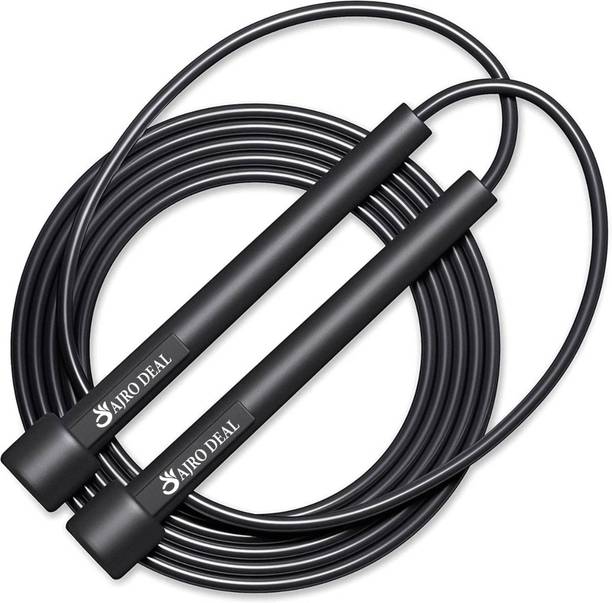 AJRO DEAL Skipping ropes for men women kids girls jumping ropes jump rope Speed Skipping Rope