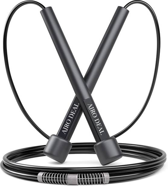 AJRO DEAL Skipping ropes for men women kids girls jumping ropes jump rope Speed Skipping Rope