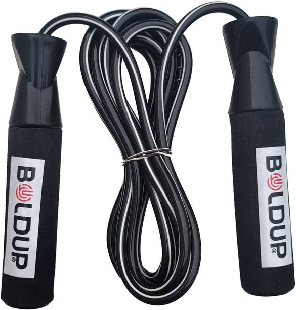 BOLDUP Jumping Women 9feet Rope for and Kids Exercise, Fitnes Freestyle Ball Bearing Skipping Rope