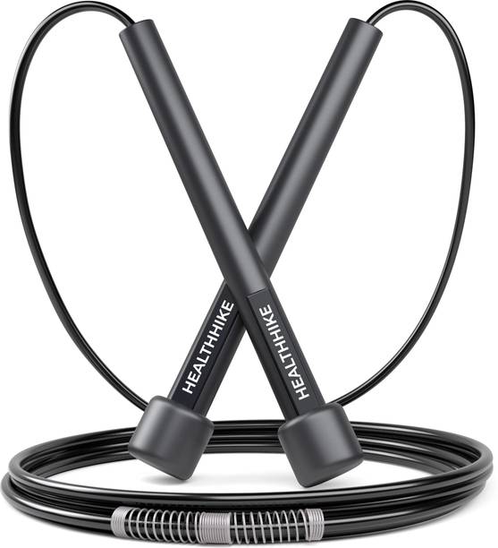 HealthHike Skipping Ropes for Men & Women Adjustable Length Jumping Ropes Freestyle Skipping Rope