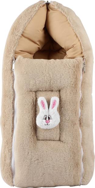 VoiDrop Baby Carrying & Sleeping Bag, Bedding For Babies 0-6 Months 3 in 1 Bed Solid