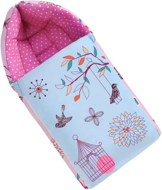 Frido Baby Sleeping Bag 3in1 Cotton Comfortable For New Born Baby Carry Bag 0-12 Month Sleeping Bag
