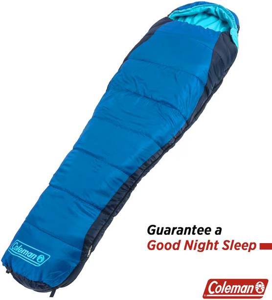 COLEMAN Fision 100 | Lightweight Mummy Sleep Bag for Traveling Camping Hiking for Adults Sleeping Bag