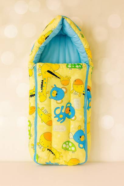 Baby Desire Baby Bed Cum and Sleeping Bag (0 to 7 Months) Sleeping Bag (Yellow) Sleeping Bag