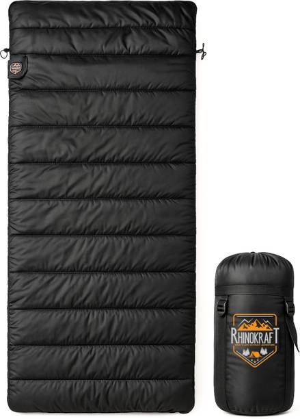 RHINOKraft Premium Quality Light Weight Nylon 1.2 Kg , 8 to 20 Degree Celsius Sleeping Bag