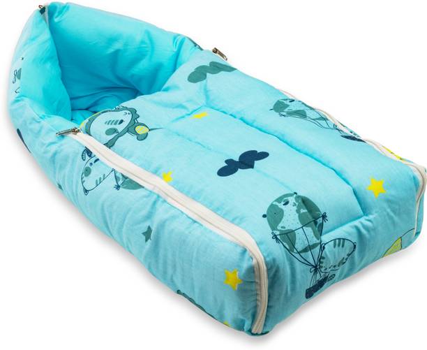 LuvLap 3 in 1 Baby Bed, Sleeping Bag & Carry Nest, Cotton Baby Bedding for New Born Sleeping Bag