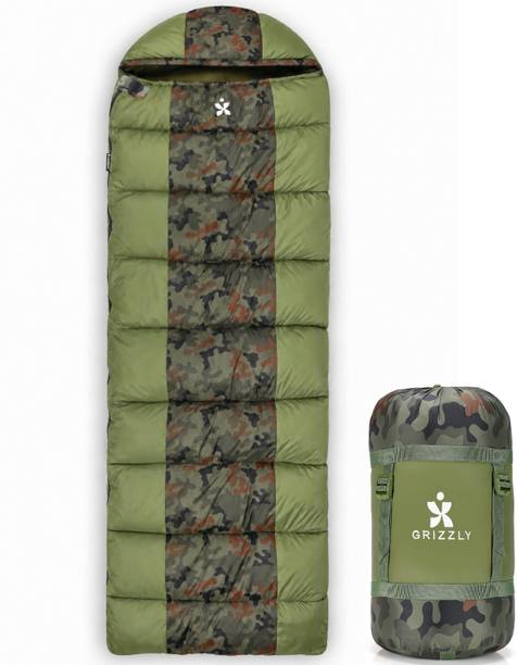 Crossroute Grizzly (-5°C to 2°C) Rectangular All Season for Trekking, Camping & Hiking Sleeping Bag