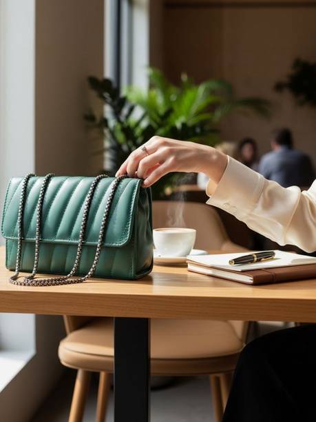Green Women Sling Bag Crossbody Bags for Women | Women's SlingBags | Stylish | Casual Use