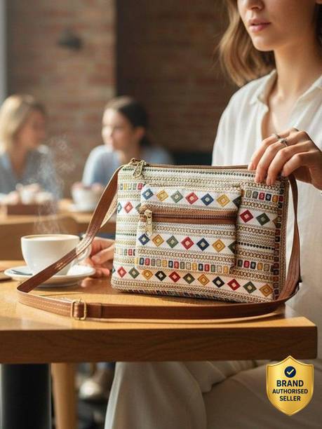 White Women Sling Bag Crossbody Bags for Women | Women's SlingBags | Stylish | Casual Use
