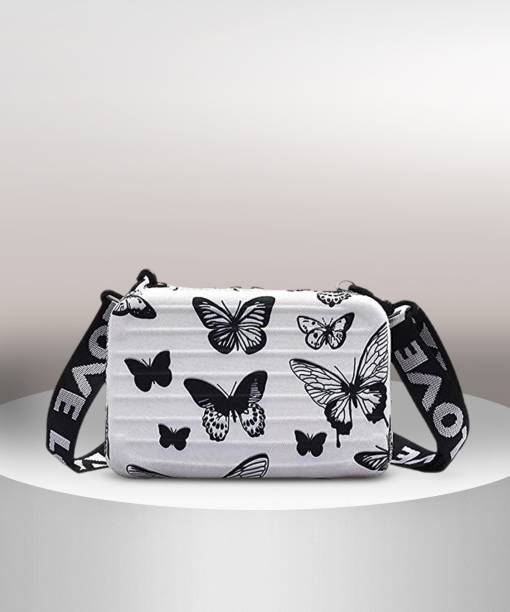 AMAGING Black Sling Bag New Design Sling Box Bag for Women and Girls