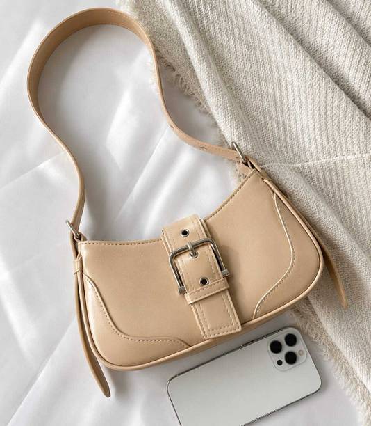 Beige Women Sling Bag SLINGBAG